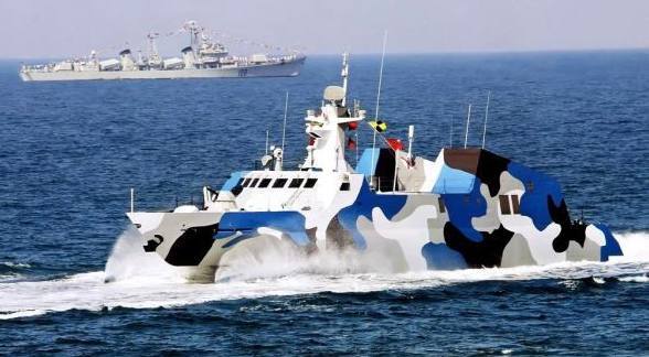 人民海軍導彈快艇，捍衛海洋，展現中國力量，人民海軍導彈快艇，捍衛海洋，彰顯中國力量